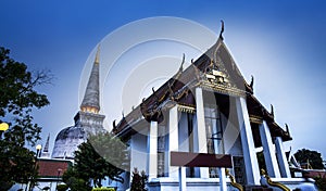 Wat Phra Mahathat (Temple), Nakhon Si Thammarat, Thailand.