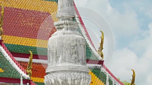 Wat Phra Mahathat Woramahawihan,the main temple in Nakhon Si Thammarat province,Southern Thailand