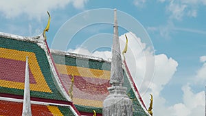 Wat Phra Mahathat Woramahawihan,the main temple in Nakhon Si Thammarat province,Southern Thailand