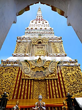 Wat phra that at Nakorn Phanom Thailand