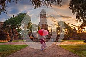 Wat Phra Ram , Ayutthaya  ,Thailand