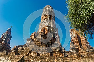 Wat phra ram Ayutthaya, Thailand