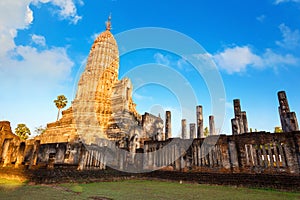 Wat Phra Si Rattana Mahathat - Chaliang at Si Satchanalai Historical Park, a UNESCO World Heritage Site