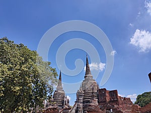 Wat phra si sanphet in ayutthaya