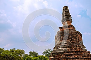 Wat Phra Si Sanphet in Ayutthaya historical park