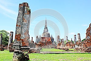 Wat Phra Si Sanphet, Ayutthaya, Thailand