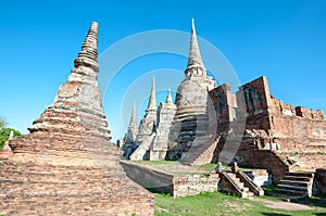Wat Phra Si Sanphet, Ayutthaya, Thailand