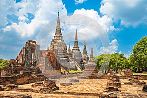 Wat Phra Si Sanphet at ayutthaya, thailand