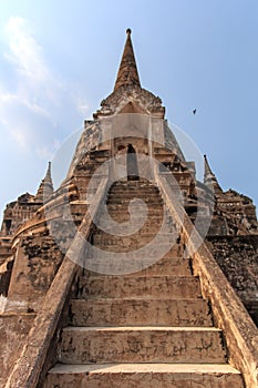 Wat Phra si Sanphet in Ayutthaya, Thailand