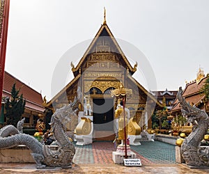 Wat Phra Sing in Chiang Rai, Thailand