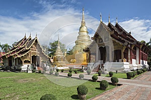 Wat Phra Singh, Chiang Mai, Northern Thailand.
