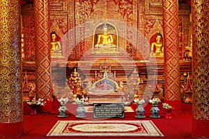 Wat Phra Singh,chiang mai,Thailand