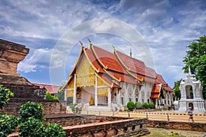 Wat Phra Singh temple buildings, Chiang Mai, Thailand