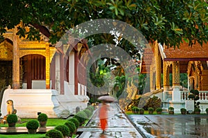 Wat Phra Singh Temple, Chiang Mai, Thailand