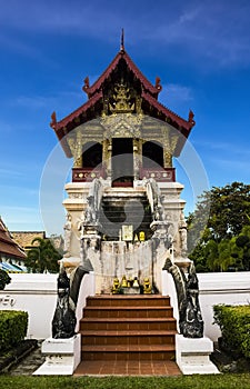 Wat Phra Singh Woramahaviharn in Chiangmai