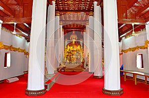 Wat Phra Sri Lighting the phayao District