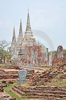 Wat Phra Sri Sanphet, Ayutthaya,Thailand