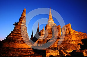 Wat Phra Sri Sanphet, Ayutthaya, Thailand