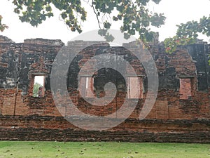 Wat Phra Sri Sanphet, the symbol of Ayutthaya province, Thailand