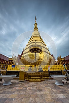 Wat Phratat Chor Hae Temple, important symbolic place of Phrae P