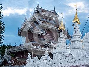 Wat Phrathat Doi Kongmu in Mae Hong Son, Thailand