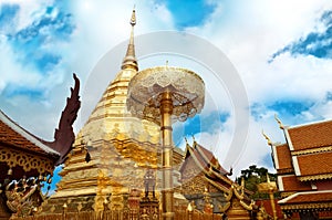 Wat Phrathat Doi Suthep Temple In Chiang Mai