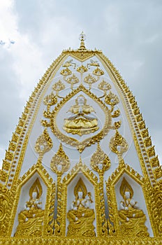 Wat Phrathat Nong Bua in Ubon Ratchathani.