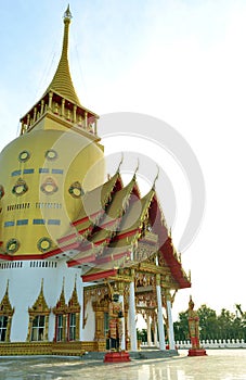 Wat Phrong-Akat (The buddhist temple in Chachoengsao)