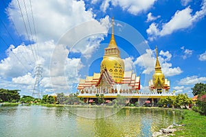 Wat Phrong Akat Temple in Chachoengsao, Thailand