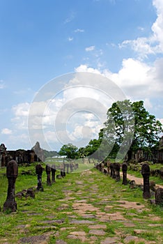 Wat phu champasak temple ruins, laos