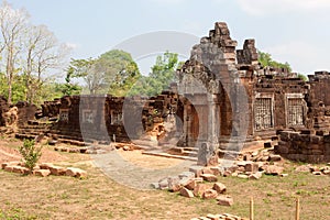 Wat Phu Khmer temple in Laos