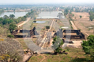 Wat Phu Khmer temple in Laos