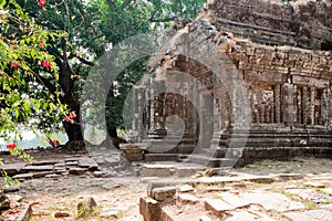 Wat Phu Khmer temple in Laos