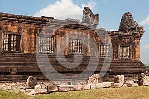 Wat Phu Khmer temple in Laos