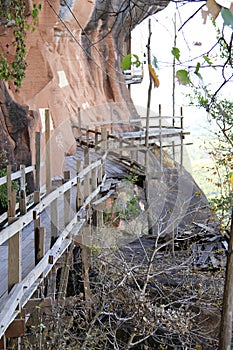 Wat Phu Tok in Bungkan Province , Thailand