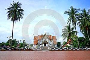 Wat Phumin or Phu Min Temple, The famous ancient temple in Nan