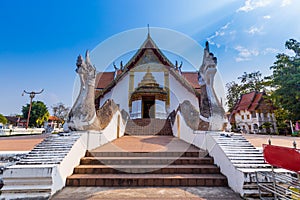 Wat Phumin is a unique thai traditional Temple of Nan province ,