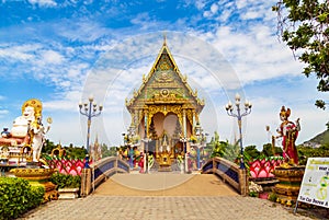 Wat Plai Laem. The Many-Armed Buddha. Thailand. Samui. Gulf of Thailand