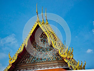 Wat Po,History of Phra Chetuphon Temple, built since the Ayutthaya period The reign of King Rama I, the Great Sky, to re-establish photo