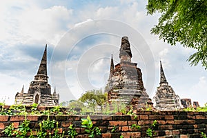Wat Pra Sri Sun Phet in ruins