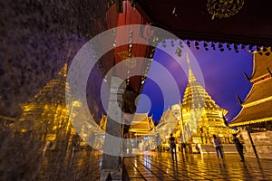 Wat prathat doi suthep temple in chiangmai thailand, the most fa