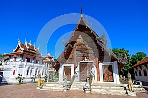 Wat Pratu Pong Buddhist Temple Lampang Thailand