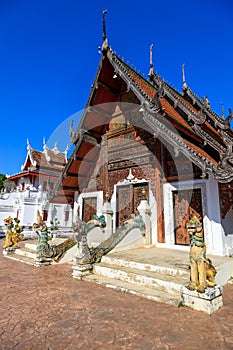 Wat Pratu Pong Buddhist Temple Lampang Thailand