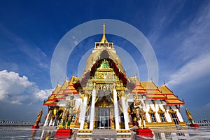 Wat Prong Arkad in Amphoe Bang Nam Priao. photo