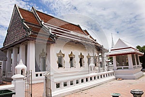 Wat Prot Ket Chettha Ram temple in Samut Prakan, Thailand