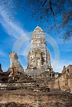 Wat Racha Burana, Ayudhya Province, Thailand