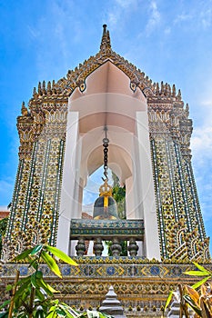 Wat Ratchabophit buddist temple in Bangkok