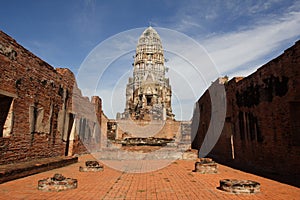 Wat Ratchaburana in Ayutthaya, Thailand