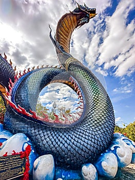 Wat Roi Phra Phutthabat Phu Manorom, Mukdahan, Thailand