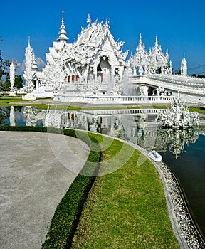 Wat Rong Khun - amazing white temple in Chiang Rai, Thailand